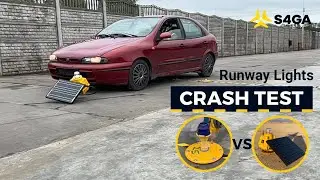 Crash Test: What Happens When Aircraft Meets S4GA Solar Runway Lights? Watch it yourself!