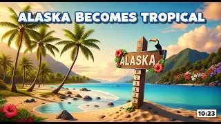 Alaska Becomes Tropical With Palm Trees And Be |  Palm Trees and Beaches in the Arctic?! 🏝️🌋