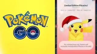 How To Catch Limited Edition Pikachu | CHRISTMAS PIKACHU | Pokemon Go