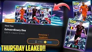 Утечка в четверг 😳 3 новых экстраординарных набора Showtime уже здесь! eFootball 2026 Mobile