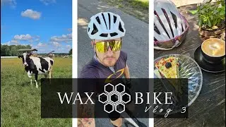 WaxBike – Vlog 3 – motocykl, pogodowe okno, znikający sernik🍰 szosa, Pink Panther i sporo gadania 🌦️