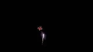 Watching Fireworks From Back Garden | England | Nice