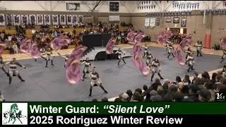 2025 REU Color Guard at Rodriguez Winter Review: 
