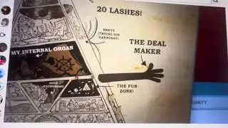 CUT BOOK OF BILL PAGE Gravity Falls (Charity Draw-Athon live stream )