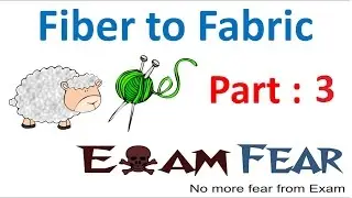 Chemistry Fibre to Fabric Part 3 (Rearing & Breeding of Sheep) Class 7 VII
