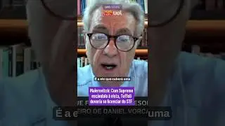Maierovitch: Toffoli confirma que estava impedido no caso Master, deveria se licenciar e fazer malas