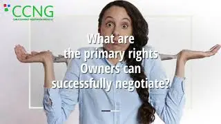 CCNG VIDEO SERIES: ROE Rights and Obligations