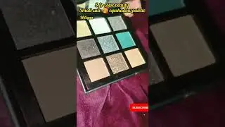 s.f.r color beauty eyeshadow palette #shorts #youtubeshorts