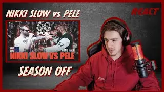 ერთ-ერთი ყველაზე დაძაბული ბეთლი🔥| NIKKI SLOW vs PELE | (REACT) |