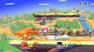 Charizard vs Ryu (friendliess, With  KainNexus)