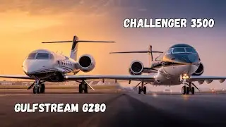 Gulfstream G280 vs Challenger 3500 &ndash; &iquest;Vale M&aacute;s el Confort o La Performance?  #Aeronaves #Aviaci&oacute;n