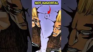 Gerard Valkyrie Is Not Immortal || #bleach #manga #anime #shorts