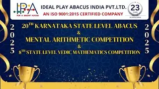 Karnataka State Level Abacus & Mental Arithmetic Competition & State vedic Mathematics Competition
