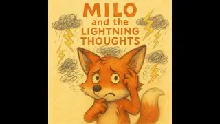 Milo and the Lightning Thoughts #adhdawareness #parentingsupport #childrenbooks