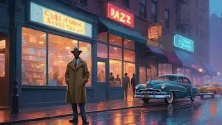 JAZZ TIME Neon Rain Dreams Jazz & Blues Tales in the City