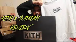 SPENT $700 ON KITH x BATMAN COLLAB! PICK UP + REVIEW & SIZING!