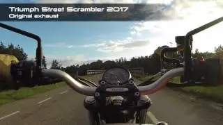 Pure sound #24 / 2017 Triumph Street Scrambler / original classic sound