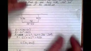 (5.6) Quadratic Word Problems  (quick summary of quadratic functions as well)