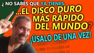 ¡Tienes el Disco Duro más rápido del mundo! ¡ÚSALO!