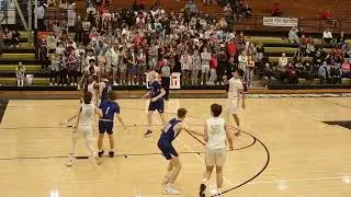 Landon VanPelt (#13) and Lee's Summit High School Tigers hold on for 48-45 victory over Liberty