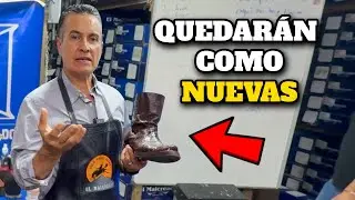 COMO RESTAURAR tus BOTAS en 3 SENCILLOS PASOS