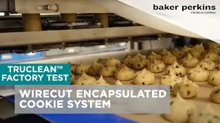 Baker Perkins TruClean&trade; Wirecut: Encapsulated Cookie System  - Factory Test