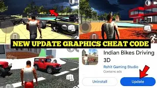 Indian Bike Driving 3d New Update 🔥|Indian Bike Driving 3D Custom Car features🤑| New Sky Cheat Code