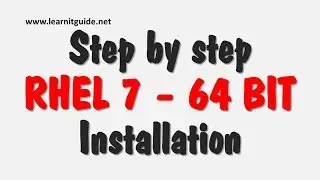How to Install Red Hat Enterprise Linux 7 (RHEL7) - Step by Step Installation