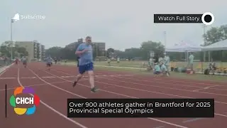 Over 900 athletes gather in Brantford for 2025 Provincial Special Olympics