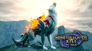 NEW OKAMI EVENT QUEST! Amaterasu Palamute Armor in Monster Hunter Rise!