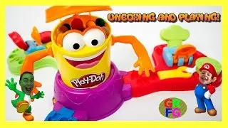 Play-Doh Launch Game Unboxing and Gameplay