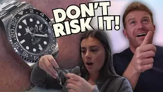 FLIPPING A COIN FOR A ROLEX GMT MASTER 2! 🤯 | Trotters Jewellers