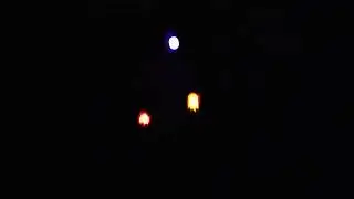 Juggling with LED glow balls