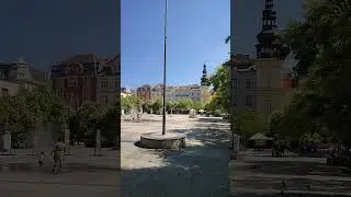 Ostrava City - Main Market Square - Czech Republic