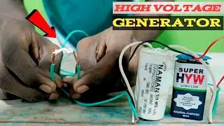 DIY High Voltage Generator from Mosquito Racket