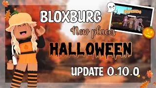 Bloxburg New Location Halloween🎃 update 0.10.0 |*TOUR*| iiPearlixy
