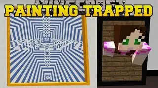 Minecraft: TRAPPED IN A PAINTING! - BEYOND PERCEPTION 2 - Custom Map