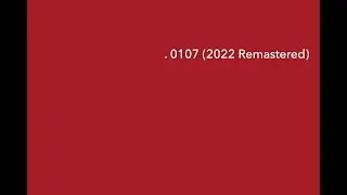 After Thoughts - 0107 (2022 Remastered) (Official Lyric Video)