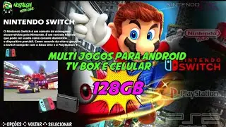 multi jogos para Android Review versão 128GB instale agora na sua tv box e celular milhares de jogos