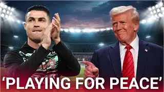 Cristiano Ronaldo says Trump could help &lsquo;change the world&rsquo; during Piers Morgan interview