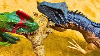 🦖 Sinotyrannus vs Allosaurus ⚔️ Dinosaur Battle at the Lake 🌊 | JW Fan-Made Movie 🎥