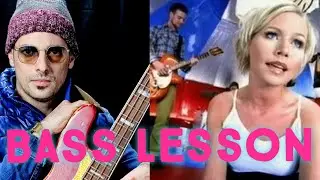 Love fool - Cardigans (Bass Lesson with play along Tab)