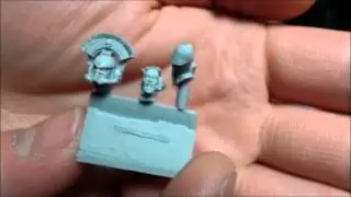 ForgeWorld Mk IV Command Characters Unboxing