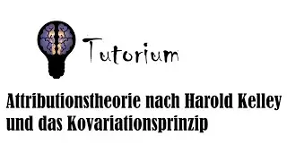 Attributionstheorie nach Harold Kelley und das Kovariationsprinzip