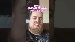 Bang Energy taste review (Rainbow Unicorn Flavor)