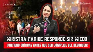 &ldquo;&iquest;FARIDE EN GUERRA CONTRA EL CAOS? &lsquo;NO ME VAN A DETENER CON CR&Iacute;TICAS&rsquo;&rdquo;