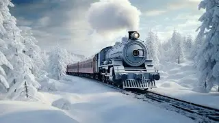 Steam Train Sound for 10 Hours 🚂 | Relaxing Railway Ambiance | Journey Through Time 🕰️