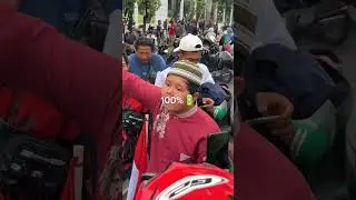 BADRU KETUA PENDEMO #viral #demo #democore #mahasiswa #dpr #demodpr #polisi #hiburan #lucu