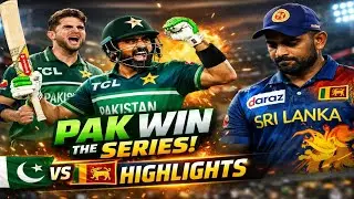 Pakistan vs Sri Lanka 3rd T20 highlight ll Pakistan won the series ll today highlight Match 