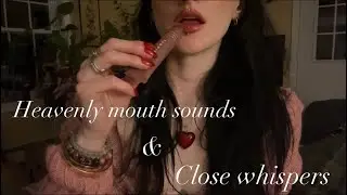 Ultimate lofi ASMR ❤︎ gum chewing and lipgloss application 